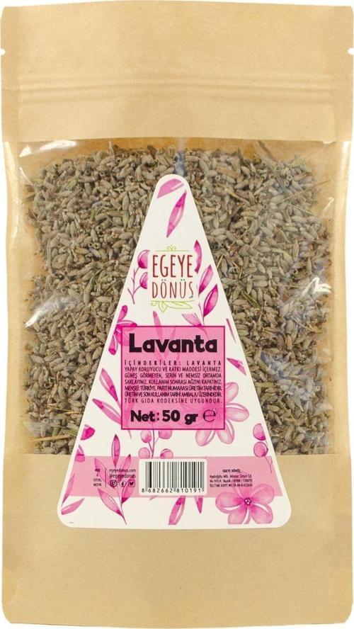 Lavanta Çiçeği Kurusu (bitki Çayı - Tütsü) - 50 Gr. (1. Kalite)