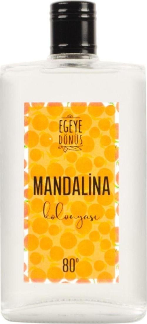 Mandalina Kolonyası Cam Şişe 200 ml (80 DERECE) - (PARFÜMLÜ)