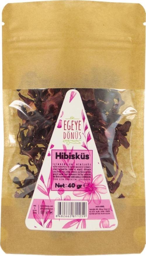 Mekke Gülü Hibiskus Nar Çiçeği (bitki Çayı) - 40 Gr. 1. Kalite (yüksek Aroma - Bamya Çiçeği)