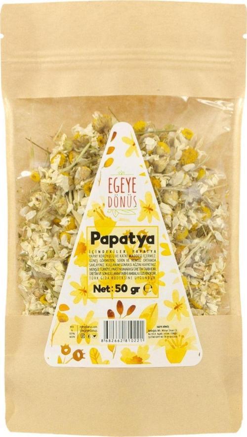 Papatya Çayı Farma Kalite Kurutulmuş Papatya Çiçeği Bitki Çayı - 50 Gr. (1. Kalite)