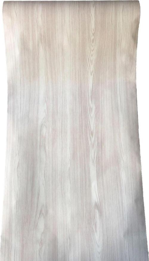 Açık Renk Ahşap Mobilya Dolap Kaplama Kendinden Yapışkanlı Folyo Kağıt 45 Cm X 15 Metre