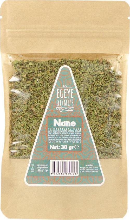 Yeni Mahsül Ayıklanmış Kuru Nane 30 gr