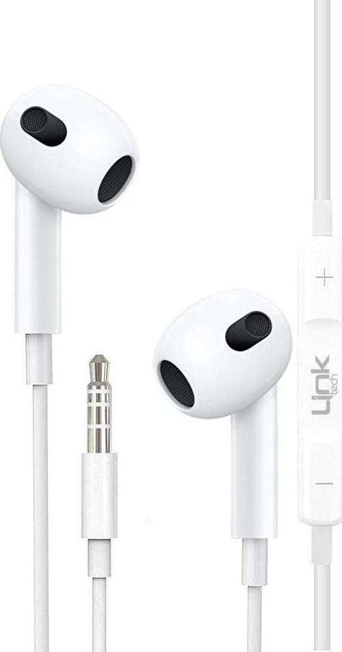 H308 Stereo Mikrofonlu 3.5mm Kablolu Kulaklık Beyaz