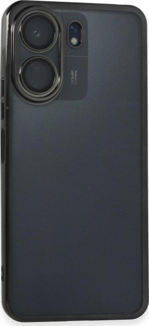 Xiaomi Redmi 13C Kılıf Razer Lens Çerçeveli Silikon Kapak