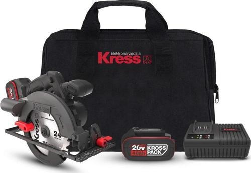 KUE12.1 20Volt 4.0Ah. Li-ion 165MM Çift Akülü Kömürsüz Profesyonel Daire Testere