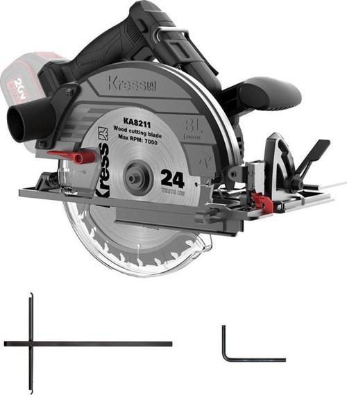 KUE15.9 20Volt 185MM Kömürsüz Profesyonel Daire Testere (Akü Dahil Değildir)