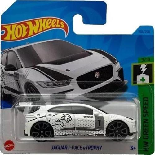 Tekli Arabalar HW GREEN SPEED 9/10 JAGUAR I-PACE eTROPHY 158/250
