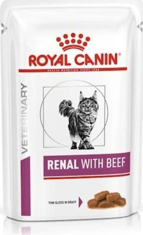 R. Canin Renal With Beef Yaş Kedi Maması 12 x 85 Gr.