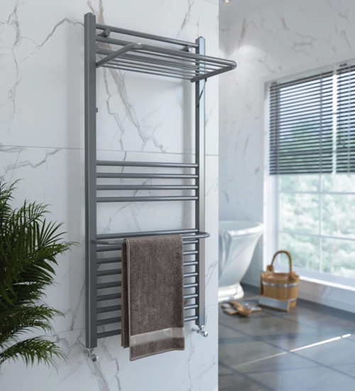 Practical 6/11 Amortisörlü 60x110 cm Telegrey Havlupan