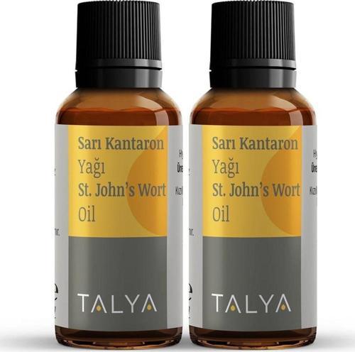 Sarı Kantaron Yağı (St John'S Wort Oil), Soğuk Sıkım, %100 Saf Ve Doğal, 20 ml (2’li Paket)