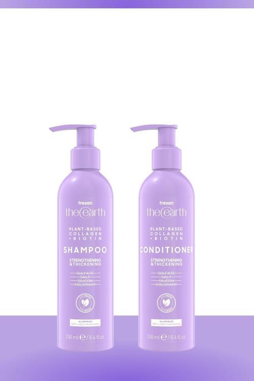 Collagen +Biotin Şampuan 250 Ml + Saç Kremi 250 Ml