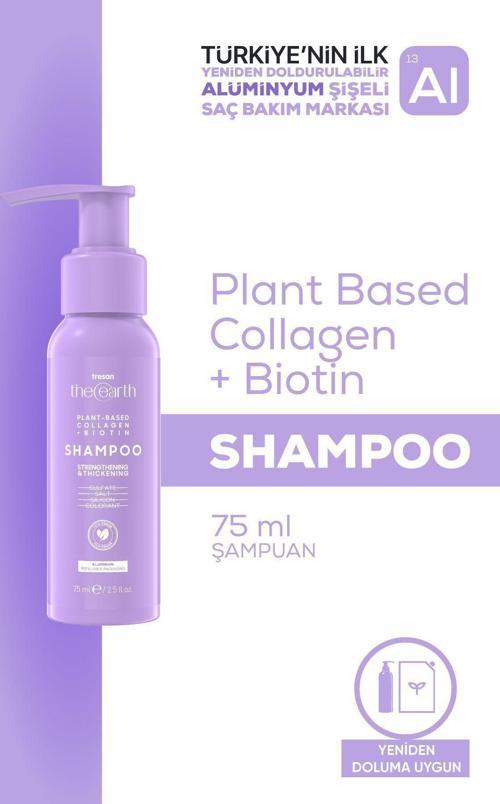 Plant Based Collagen +Biotin Şampuan 75 Ml