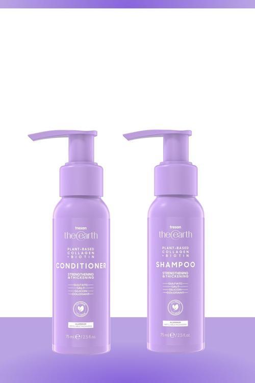 Plant Based Collagen +Biotin Şampuan 75 Ml + Saç Kremi 75 Ml