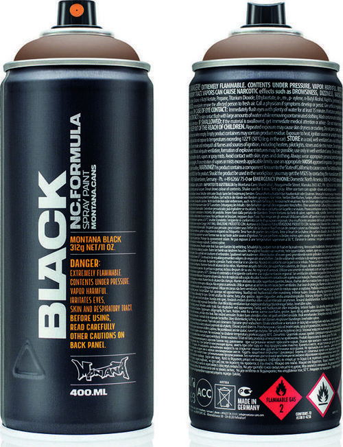 Black Sprey Boya 400ml Chocolate BLK8060