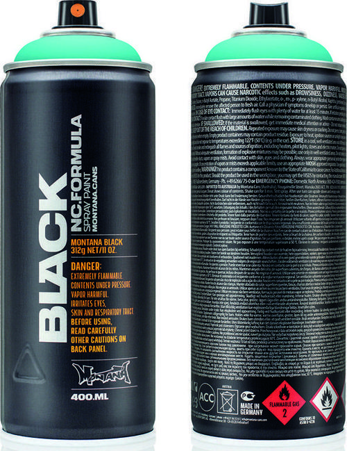 Black Sprey Boya 400ml Cool Cologne BLK6130
