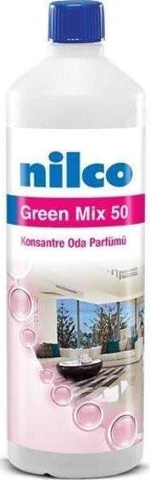 Nilco GREEN MIX 50 1L/1 KG KONSANTRE ODA PARFÜMÜ- HAVA ŞARTLANDIRICI