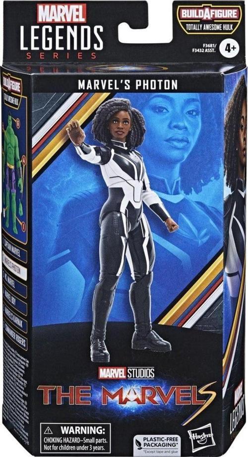 The Marvels - Marvel Legends Marvel's Photon Aksiyon Figürü (Totally Awesome Hulk BAF)