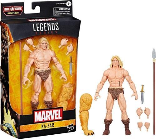 Legends Ka-Zar (Comics) Aksiyon Figürü (Marvel's Zabu BAF)