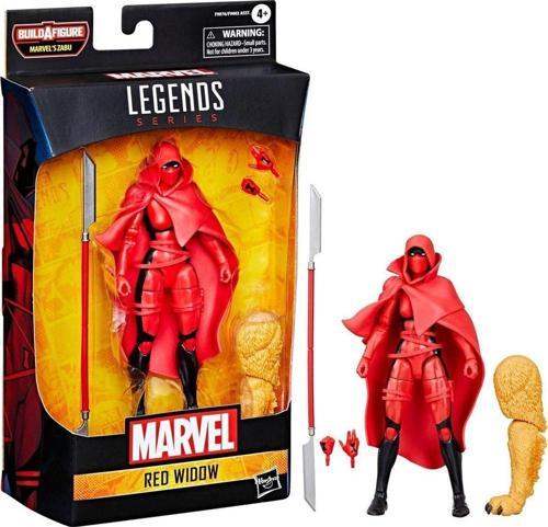 Legends Red Widow (Comics) Aksiyon Figürü (Marvel's Zabu BAF)