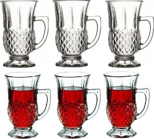 55671 istanbul ayaklı çay bardak - çay bardağı 6 lı