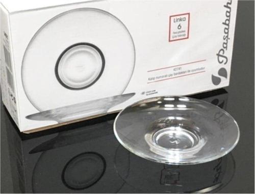 linka çay bardağı altı - 6 parça çay tabağı 54621