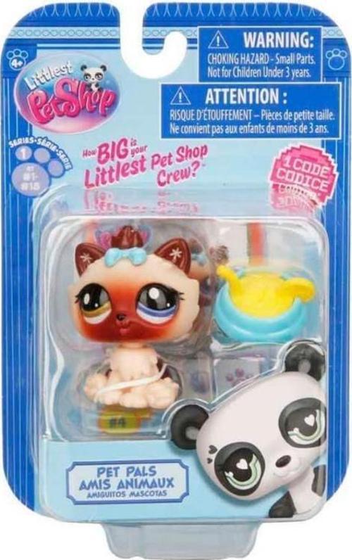 Littlest Pet Shop Minişler Tekli Paket S1 Himalayan Kedisi 4