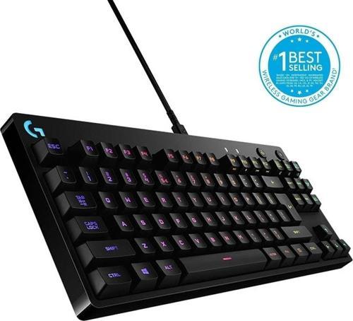 G Pro Kablolu Mekanik RGB İngilizce Oyuncu Klavyesi - Siyah