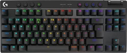 G Pro X Tkl Lıghtspeed Kablosuz Lıghtsync RGB Mekanik Tactile Switch İngilizce Oyun Klavyesi - Siyah