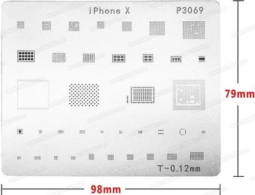 İphone X Entegre Kalıbı T-0,12 Mm