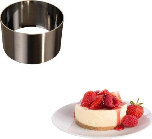 Parfe Kalıbı / Yuvarlak Tekli Küçük Pasta Kalıbı 12 cm