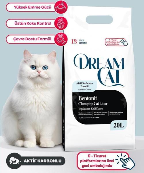 Aktif Karbonlu Kedi Kumu 20 L