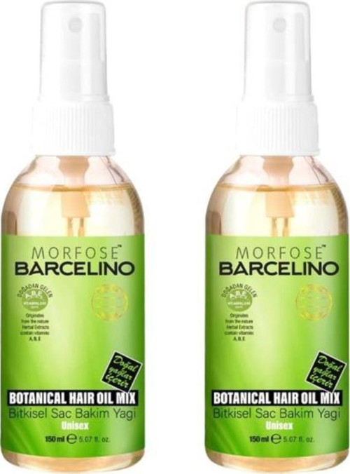 Barcelino Saç Bakım Yağı 150 ml X 2 Adet