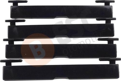 ESR630 1 Mercedes E W213 S213 İçin 4 Adet Tavan Oluk Çıta Port Kapağı 95*12 mm A2136900182