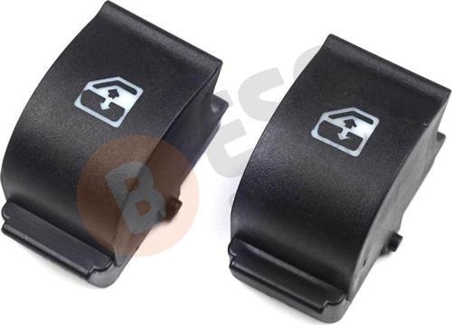 Fiat Citroen Peugeot İçin 2 Adet Cam Açma Düğme Kapağı 735417033