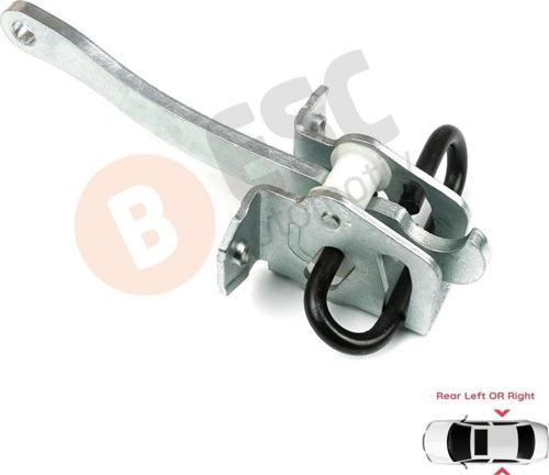BMW 7 E38 Sedan için Arka Sağ veya Sol Kapı Gergisi 51228171672