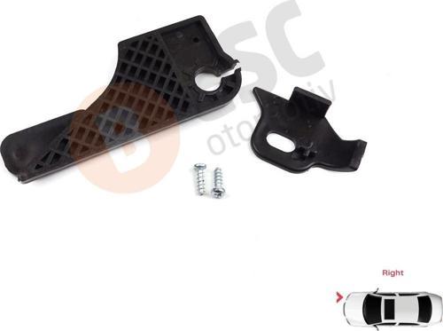 Ford Focus C346 MK3 2010-2017 BM5113W029 İçin Sağ Ön Far Ayak Tamir Seti