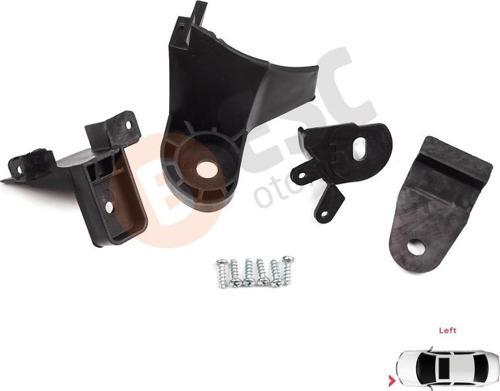 Renault Symbol MK3 Makyajlı Kasa 2017-On 260609154R İçin Sol Ön Far Ayak Tamir Seti