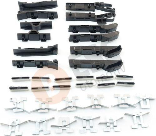 Nissan Qashqai 2 J11 İçin Panoramic Sunroof Tavan Perde 36 Parça Tamir Takımı 9000004218