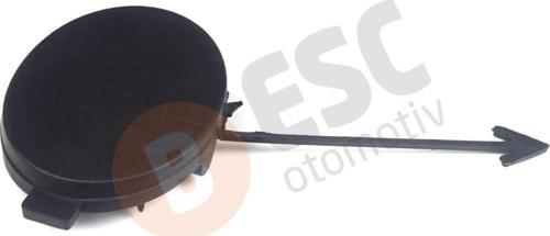 VW Caddy MK3 Makyajlı Kasa 2K SA 2015-2020 için Ön Tampon Çeki Demir Kapağı 2K5807241B