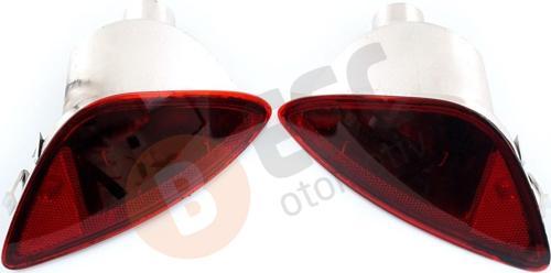Renault Clio 3 için Arka Tampon Sis Farı 8200776055, 8200776054