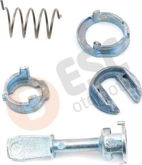 VW Polo MK4 9N 2001-2009 4/5 Kapı İçin Ön Kapı Kilidi Tamir Seti 1U0837167E 45 mm