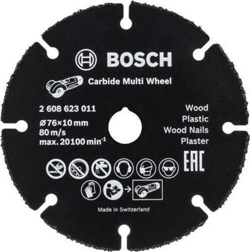 Carpide Multi Whell Çok Amaçlı Elmas Kesici Disk 76 mm (2608901196)