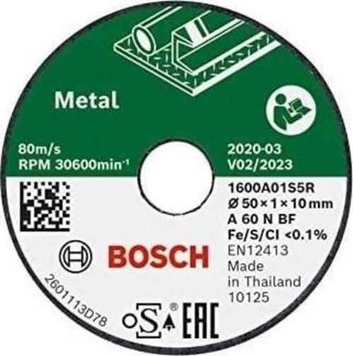 Easycut&grınd Metal Kesme Taşı 50X1 mm 3 Parça