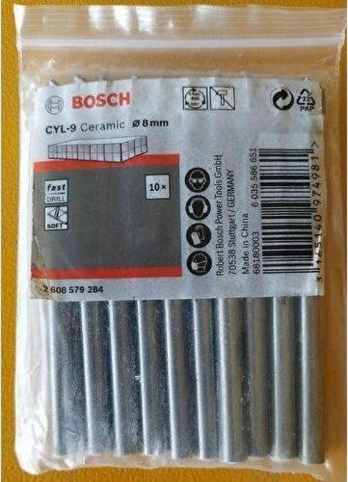 Cyl-9 Seramik Matkap Ucu 8*80 mm 10'lu
