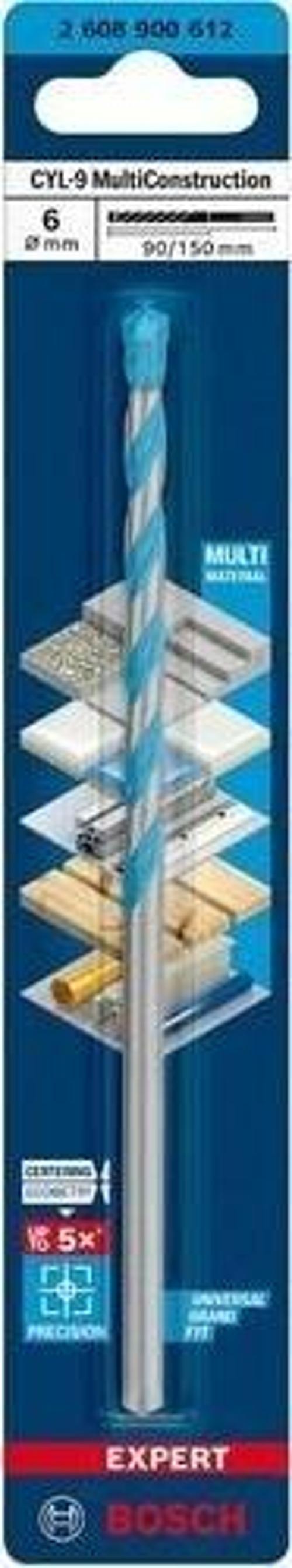 Expert 6X150 mm Cyl-9 Çok Amaçlı Matkap Ucu 2608900612
