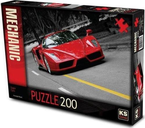 Super Cars Giuseppe Rosati 200 Parça Puzzle 11328