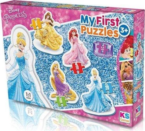 Princess My First Cut Out Puzzles 4in1 PR 10304
