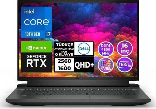 G16 7630 Intel Core I7-13700hx 32gb 4800mhz 4tb Ssd 8gb Rtx 4060 16" Qhd 165hz Freedos Taşınabi