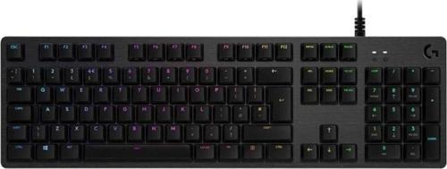 G512 Carbon Lightsync Gx Brown Switch RGB Mekanik Türkçe Oyuncu Klavyesi 920-009353