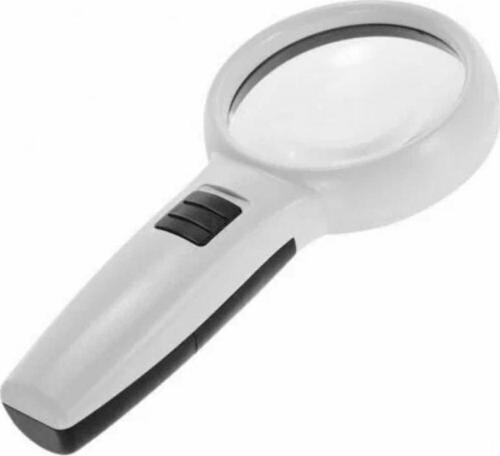 3 Ledli 30X110Mm & Takı Okuma Para Kontrol Için  Led Işıklı Büyüteç DT-7666